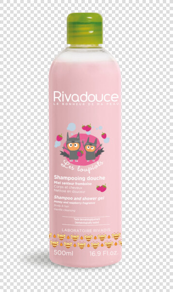 Rivadouce Loupiots Shampooing Douche Miel Et Framboise   Rivadouce Loupiots  HD Png DownloadTransparent PNG