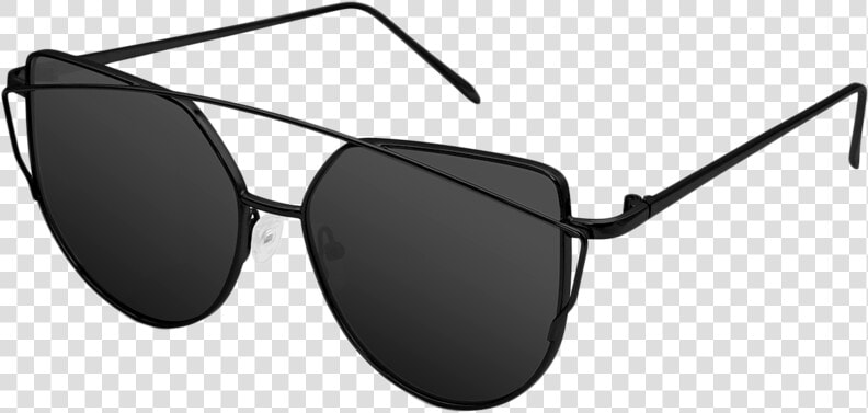 Livho S Mirrored Transparent Cat Eye Sunglasses For   Lenonky Černé  HD Png DownloadTransparent PNG