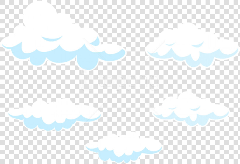 Free Png Download Cartoon Clouds Set Transparent Png   Transparent Background Cartoon Clouds  Png DownloadTransparent PNG