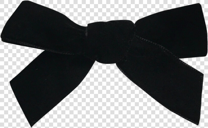 Image Of Raven French Velvet Petit Bow Clip   Motif  HD Png DownloadTransparent PNG