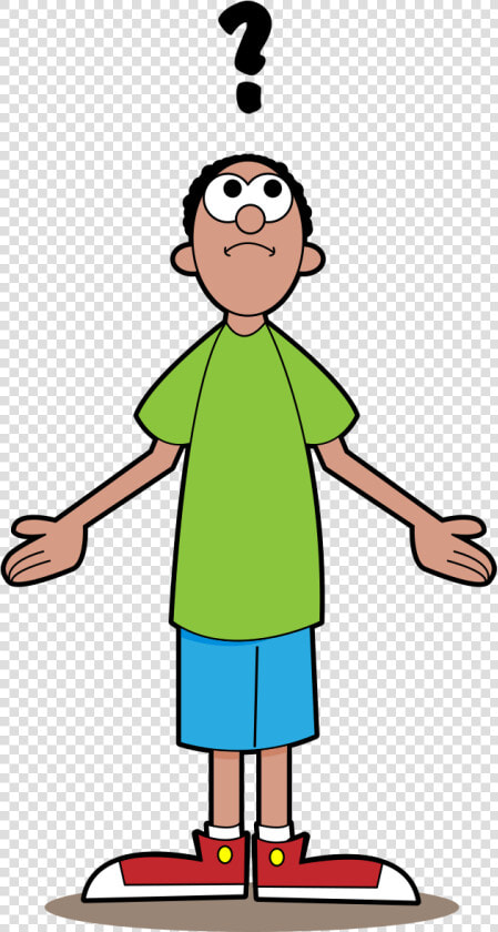 Cartoon Shrugging Shoulders  HD Png DownloadTransparent PNG