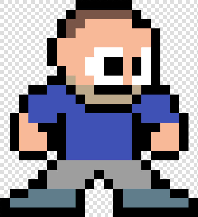 Murr Mega Man Sprite   Png Download   2d Video Game Character Png  Transparent PngTransparent PNG