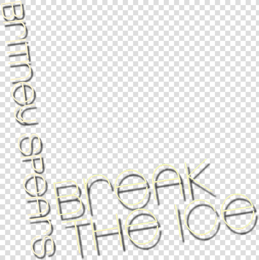 Break The Ice Logo 3   Britney Spears Logo  png  Transparent PngTransparent PNG