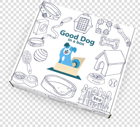 Good Dog In A Box Dog Training Subscription   Illustration  HD Png DownloadTransparent PNG