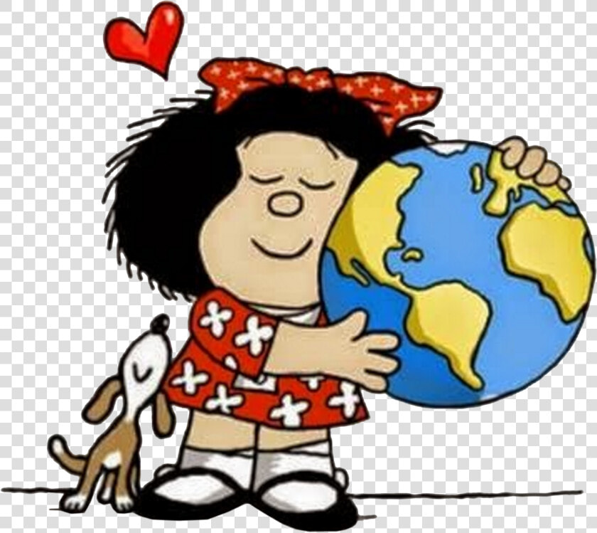 Mafalda Con Un Corazon  HD Png DownloadTransparent PNG