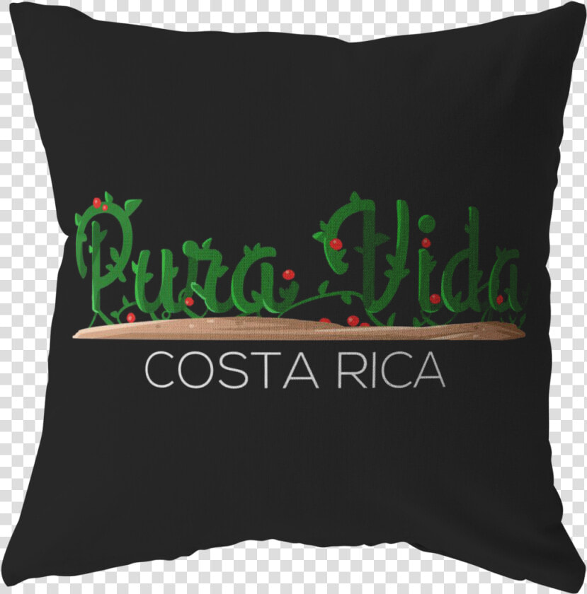 Costa Rica Pura Vida Flag  Pure Life Costa Rican Pillow   Cushion  HD Png DownloadTransparent PNG