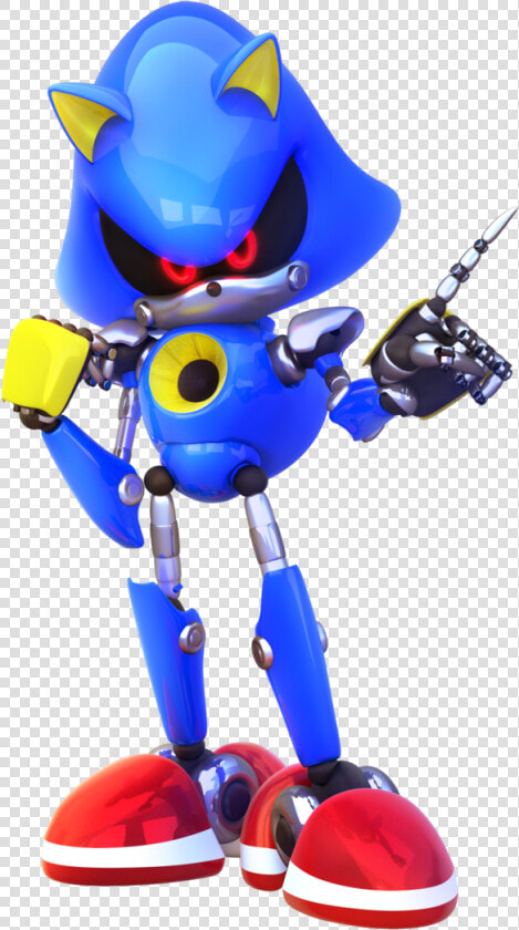 Metal Sonic By Fentonxd d62dmgp   Sonic Metal Sonic 3d  HD Png DownloadTransparent PNG