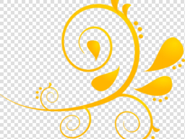 Gold Swirl Cliparts   Free Paisley Clip Art  HD Png DownloadTransparent PNG