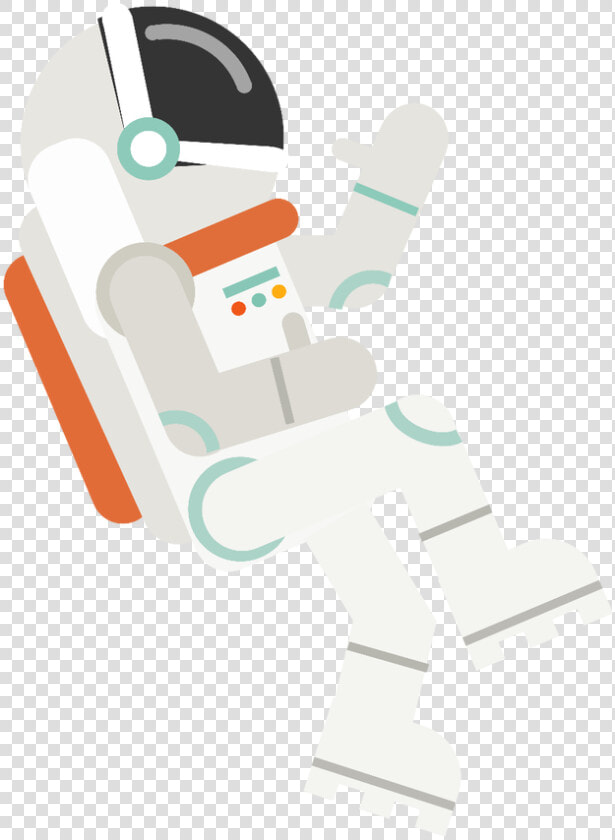 Astronaut Clipart Outer Space   Cartoon  HD Png DownloadTransparent PNG