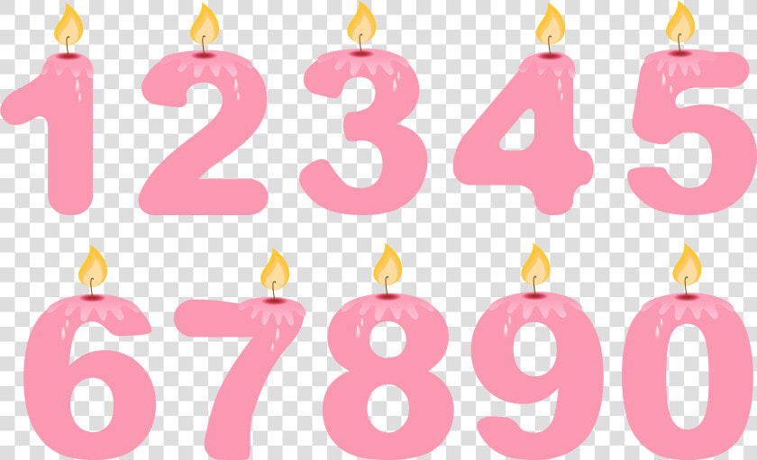 Birthday Candles Download Png Image   Birthday Candle Number Png  Transparent PngTransparent PNG