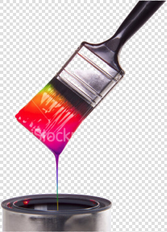 Paintbrush House Painter And Decorator Drip Painting   Transparent Background Paint Brush Png  Png DownloadTransparent PNG