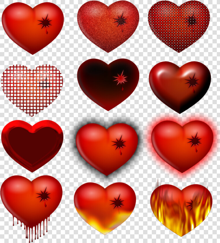 Coeurs Rouges En Kit   Heart  HD Png DownloadTransparent PNG