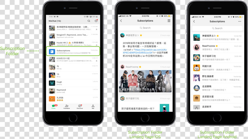 Wechat Service Subscription Account  HD Png DownloadTransparent PNG