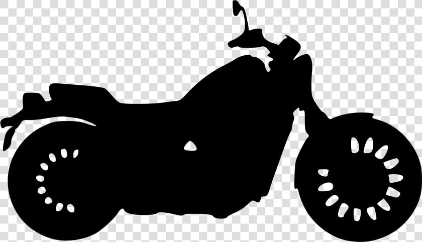 Motorcycle Scooter Harley davidson Clip Art   Motorcycle Silhouette  HD Png DownloadTransparent PNG