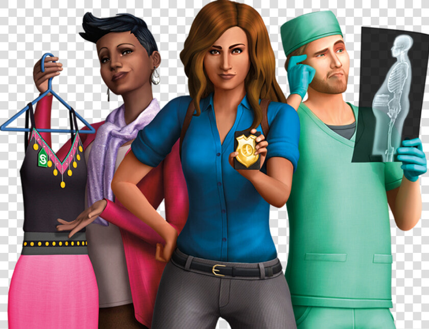 The Sims 4 Png   Sims 4 På Jobben  Transparent PngTransparent PNG