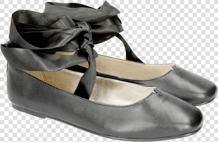 Ballet Pumps Melly 4 Nappa Black Ribbon  HD Png DownloadTransparent PNG