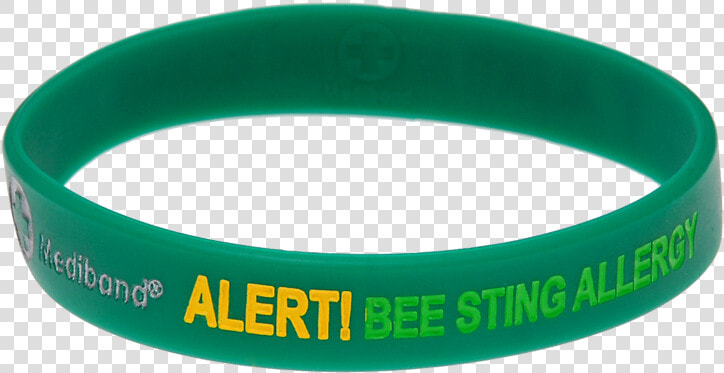 Bee Sting Allergy Warning Bracelets   Bracelet  HD Png DownloadTransparent PNG