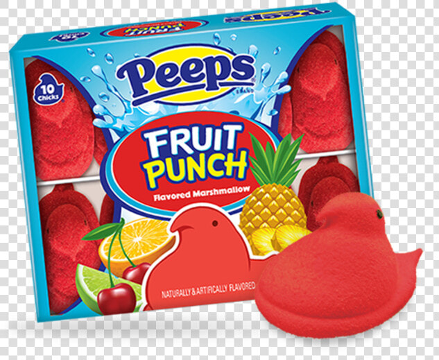 Fruit Punch Peeps   Peeps Flavors  HD Png DownloadTransparent PNG