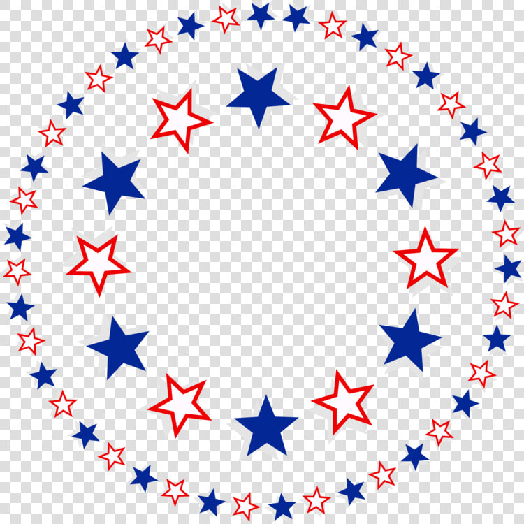 Star symmetry area   Transparent Patriotic Clip Art  HD Png DownloadTransparent PNG