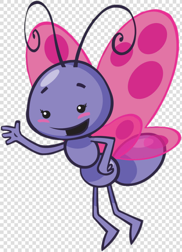 Lil Butterfly Waving   Borboleta Da Galinha Pintadinha  HD Png DownloadTransparent PNG