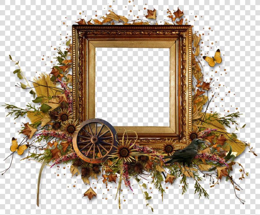 Cadre Png Automne   Floral Design  Transparent PngTransparent PNG