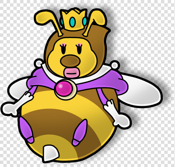 More Like Paper Luigi Sticker Star Diorama By Dioraman   Honey Queen Bee Super Mario Galaxy  HD Png DownloadTransparent PNG