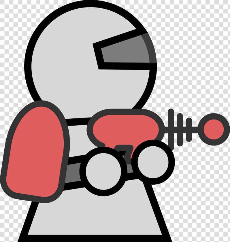 Ray Gun Character   Character With A Gun  HD Png DownloadTransparent PNG