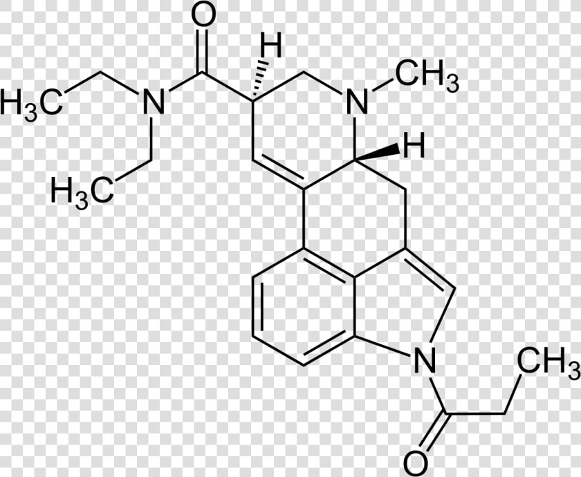 Graphic Library Library P Lsd Wikipedia   1p Lsd Chemical Structure  HD Png DownloadTransparent PNG