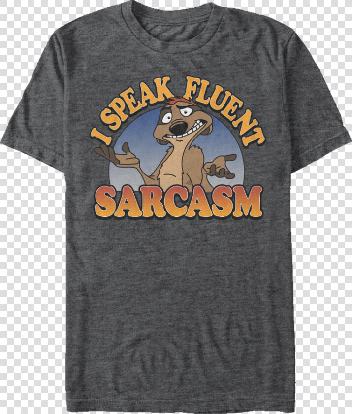 Lion King Timon Sarcasm T shirt   Active Shirt  HD Png DownloadTransparent PNG