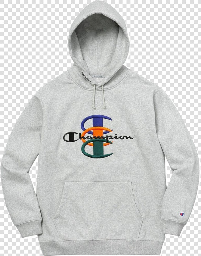 Supreme champion Stacked C Hooded Sweatshirt  Hd Png   Supreme Champion Stacked C Hoodie  Transparent PngTransparent PNG