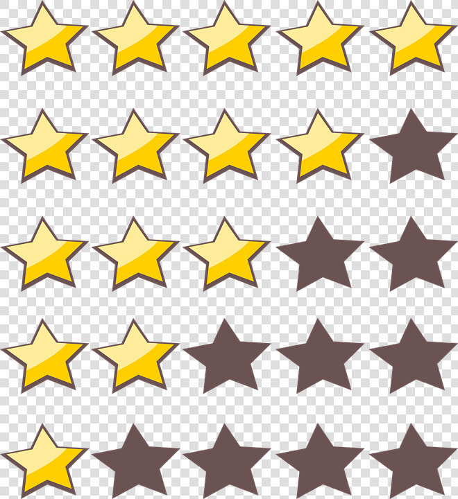 Rating Star Png Photo   1 5 Star Rating  Transparent PngTransparent PNG