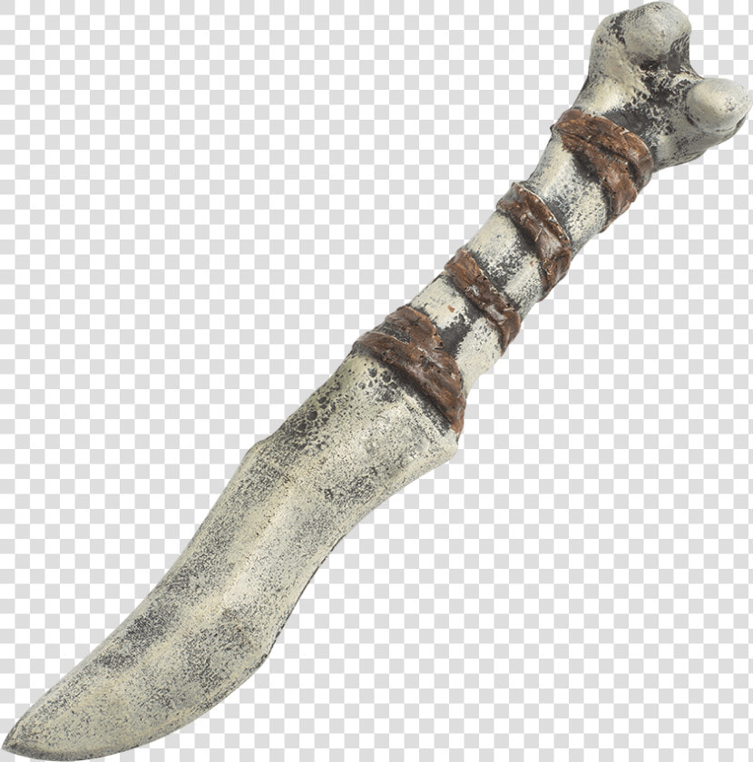 Bone Larp Throwing Knife   Bone Throwing Knife  HD Png DownloadTransparent PNG