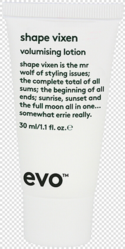 Evo Shape Vixen Volumising Lotion Mini 30ml   Sunscreen  HD Png DownloadTransparent PNG