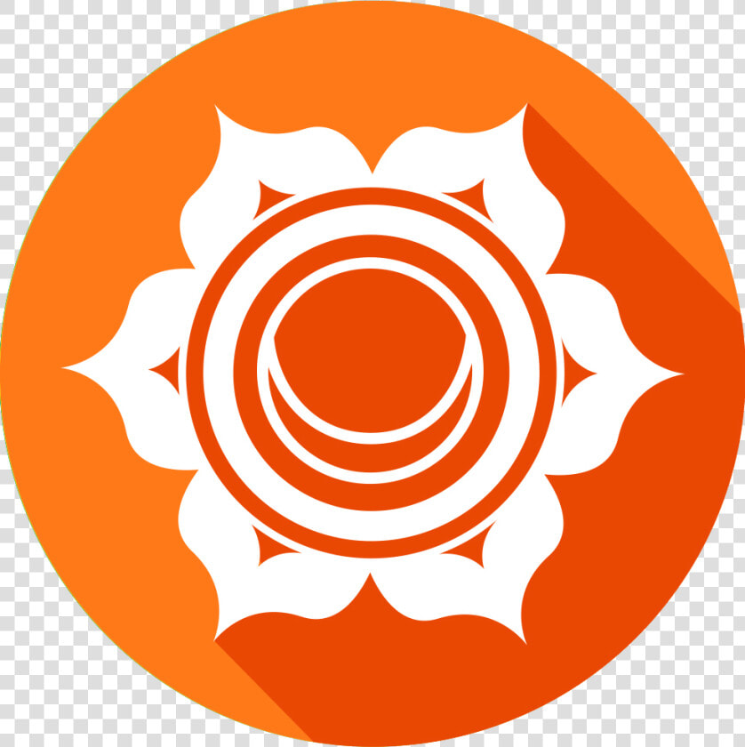 Sacral chakra   Chakra Symbols Seven Chakras Vector Free  HD Png DownloadTransparent PNG