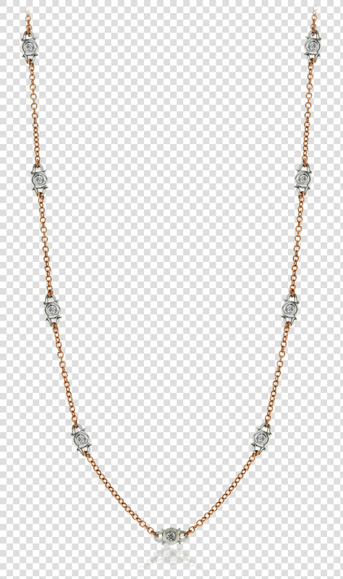 18k White Necklace   Necklace  HD Png DownloadTransparent PNG