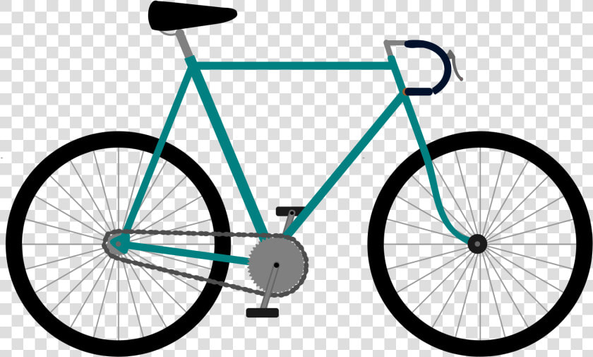 Fixed Gear Bicycle Clip Arts   Fixie Clipart  HD Png DownloadTransparent PNG