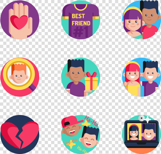 Friends Icon Flaticon  HD Png DownloadTransparent PNG