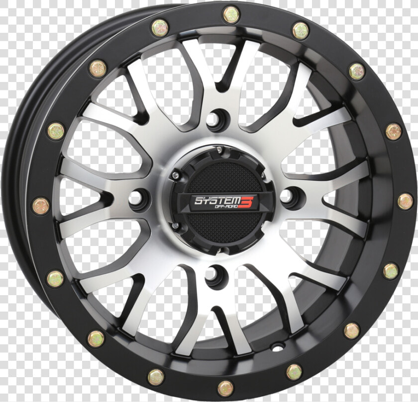 St 3 Machined   Utv Wheels  HD Png DownloadTransparent PNG