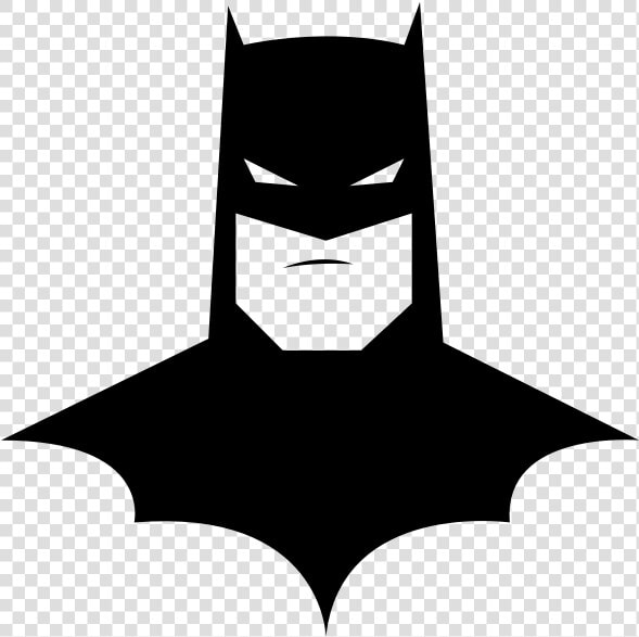 Batman Face Clipart   Batman Black And White Face  HD Png DownloadTransparent PNG