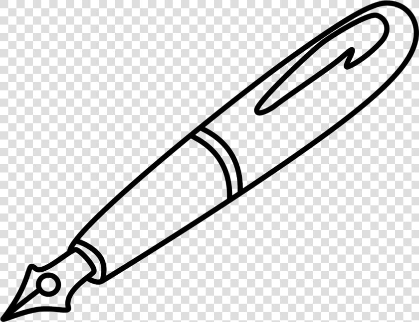 Dibujo De Una Pluma Para Escribir  HD Png DownloadTransparent PNG