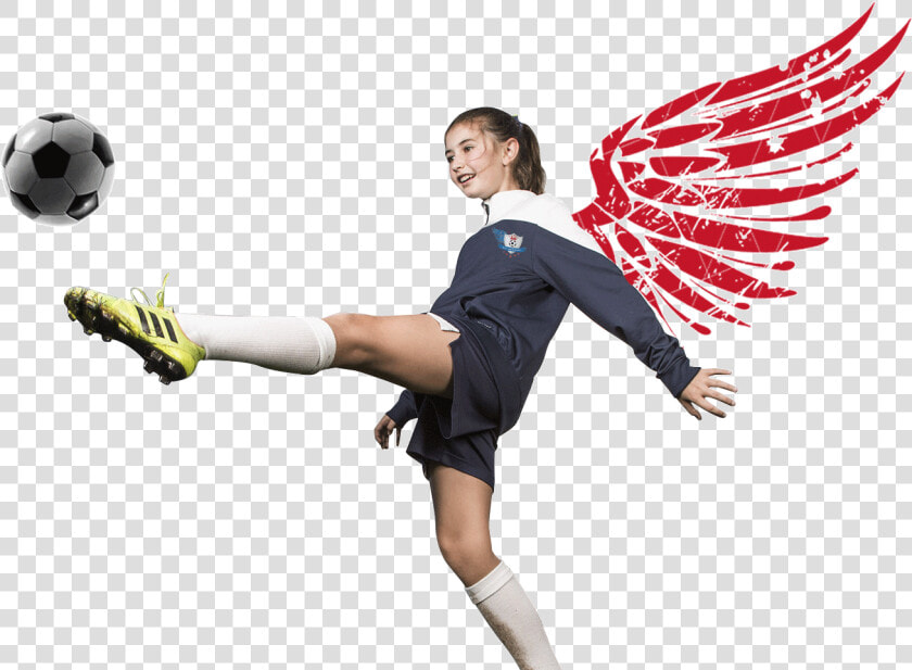 Transparent Soccer Girl Png   Kick American Football  Png DownloadTransparent PNG