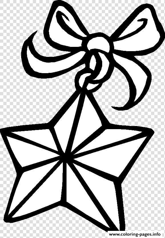 Star Of Bethlehem   Printable Christmas Star Coloring Page  HD Png DownloadTransparent PNG