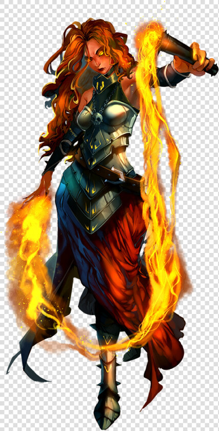 Mage Wars Warlock   Iskra Brimstone  HD Png DownloadTransparent PNG