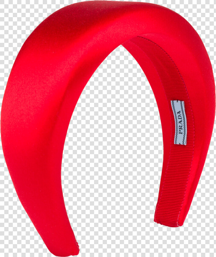 Prada Red Satin Headband  HD Png DownloadTransparent PNG