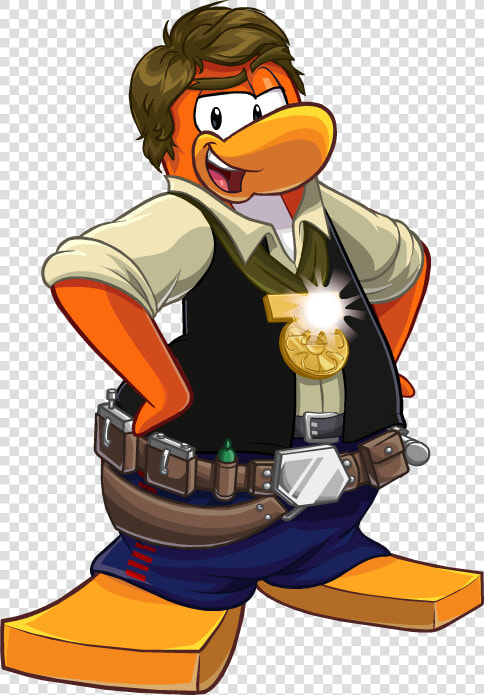 Club Penguin Han Solo   Png Download  Transparent PngTransparent PNG