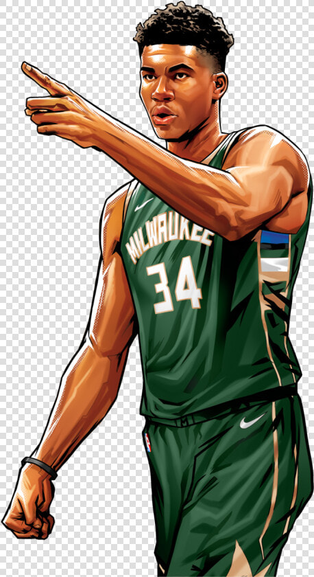 Profile Art Giannis Antetokounmpo   Coiski  HD Png DownloadTransparent PNG