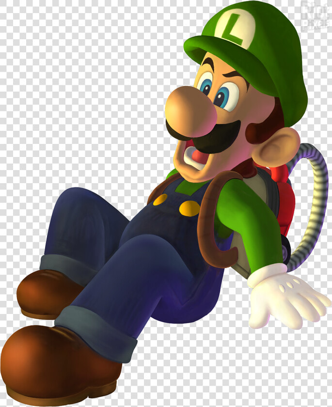 Luigi  39 s Mansion Luigi Model  HD Png DownloadTransparent PNG