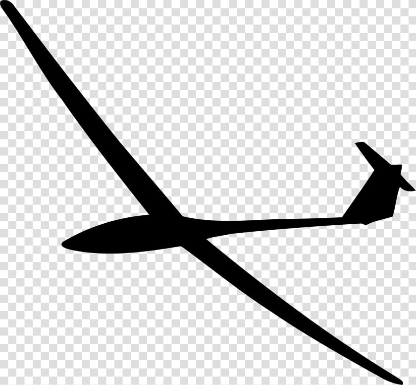 Glider Silhouette Clip Arts   Glider Silhouette Png  Transparent PngTransparent PNG