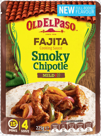 Smoky Chipotle Fajita Cooking Sauce   Old El Paso Fajita Cooking Sauce  HD Png DownloadTransparent PNG