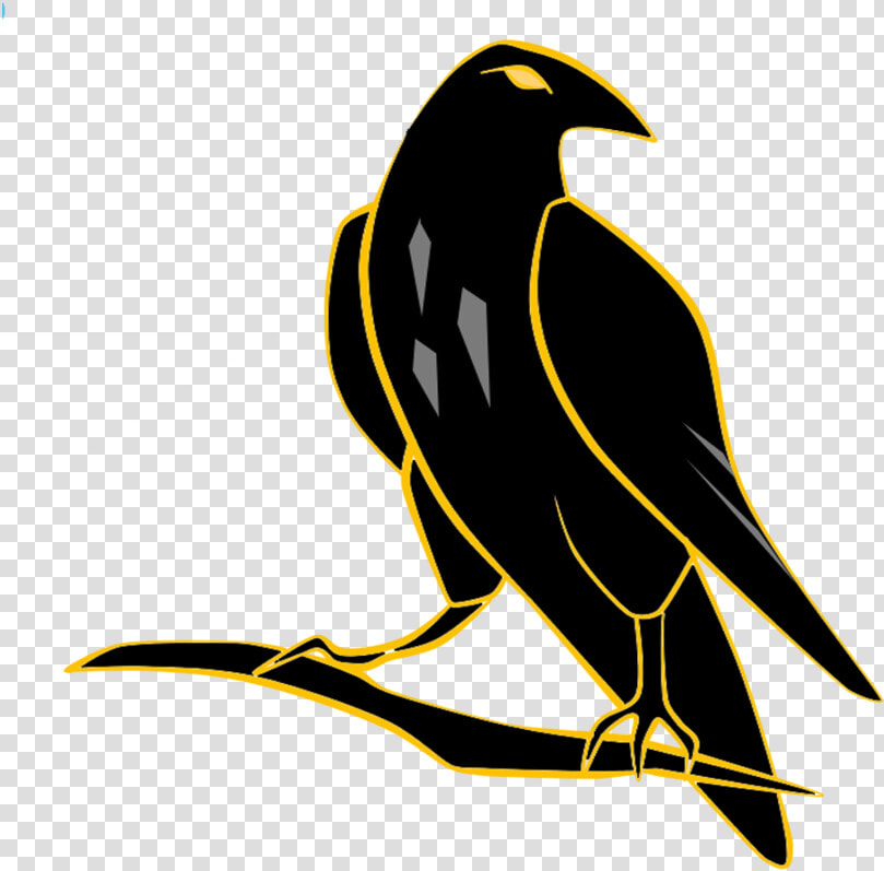 Perched Raven Cutie Mark By Eddywardster   Mlp Bird Cutie Mark  HD Png DownloadTransparent PNG